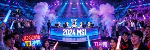 英雄联盟MSI季中冠军赛现场盛况与观众欢呼